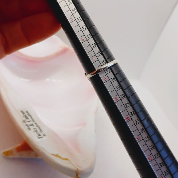 Green Emerald Valley Turquoise Sterling Silver Ring Size 7.5 Amazing Matrix - Picture 3 of 5